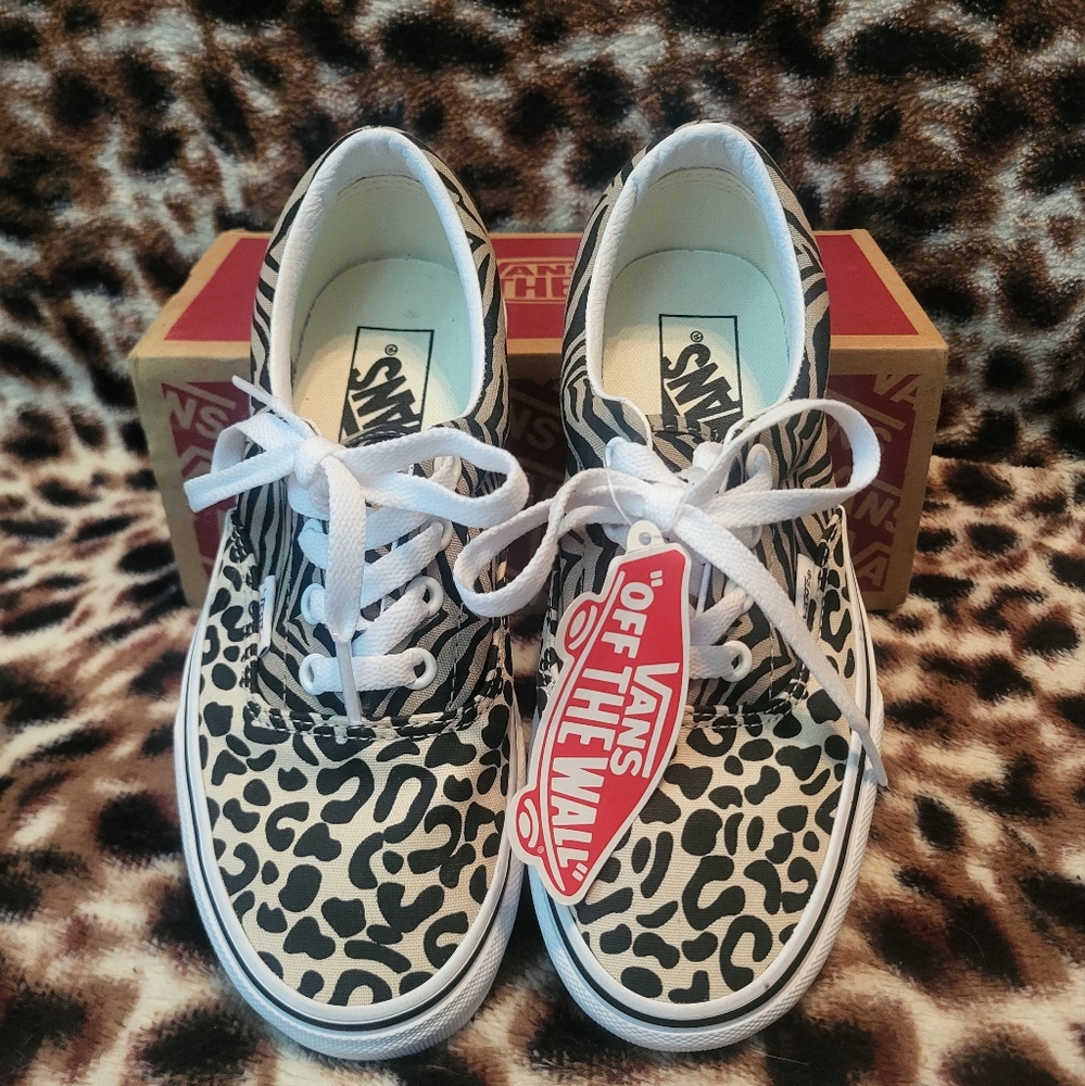 Vans Era Safari with animal print Classic low top style